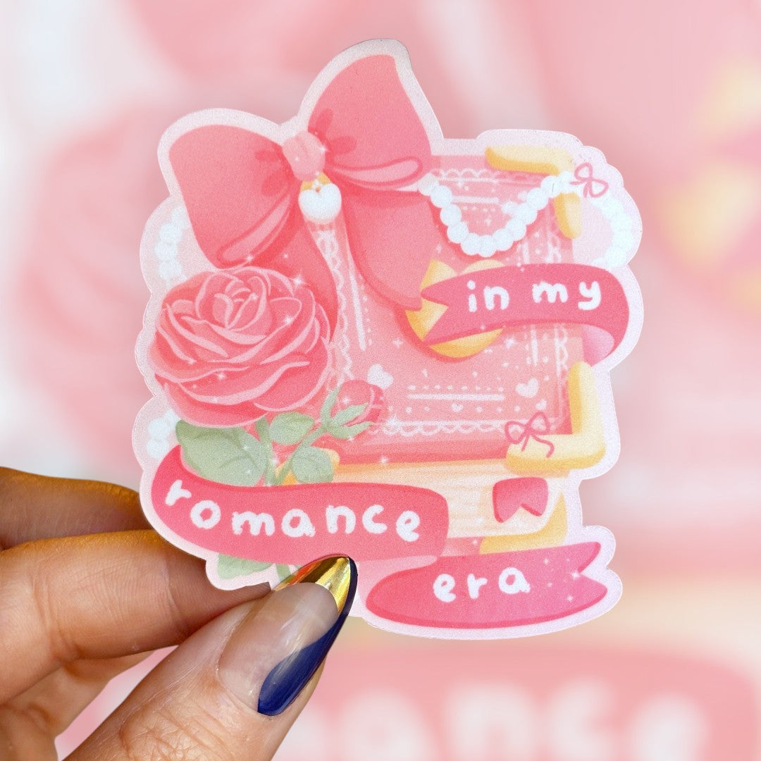 "In My Romance Era" – Cute Aesthetic Sticker