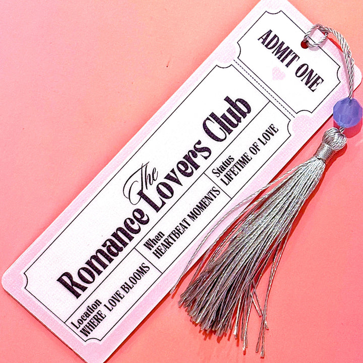Romance Lovers Club Bookmark