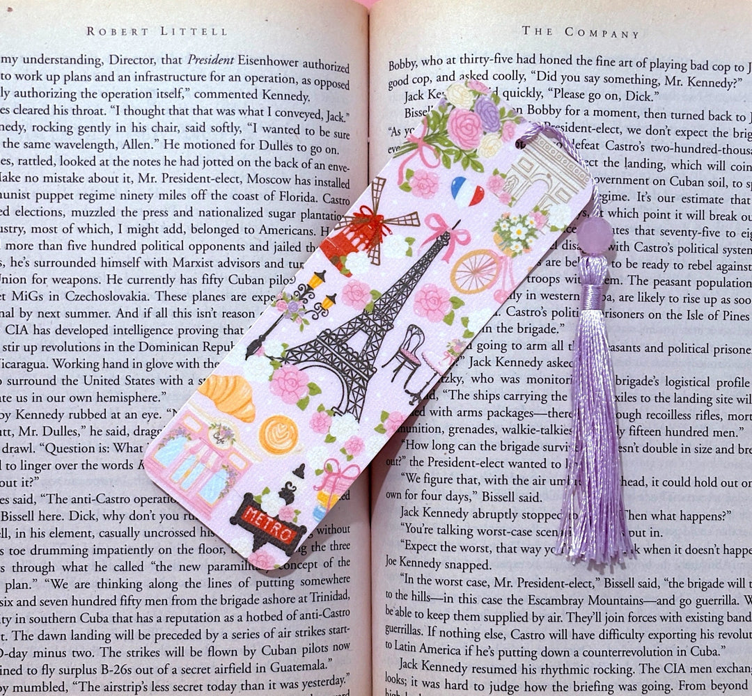 Parisian Daydream Bookmark 🥐💖