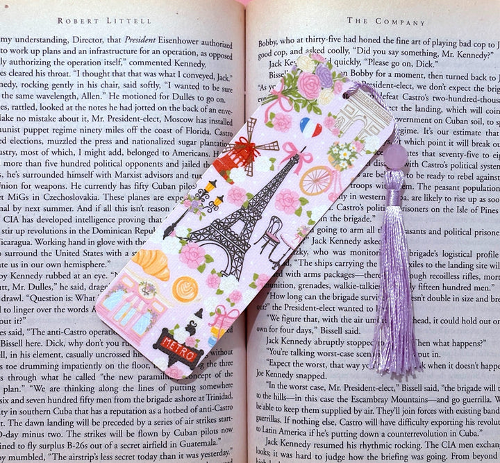Parisian Daydream Bookmark 🥐💖