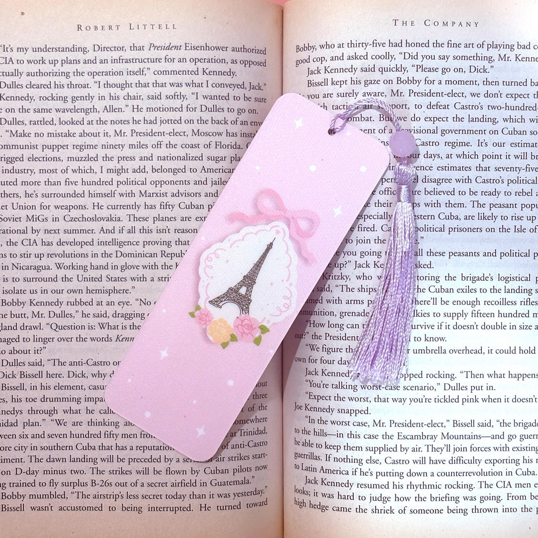 Parisian Daydream Bookmark 🥐💖
