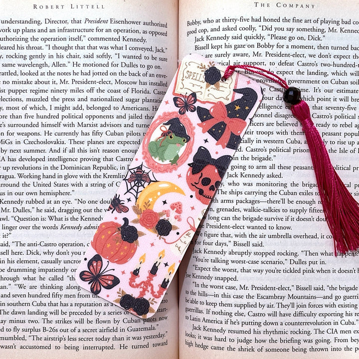 Witchy Frog Bookmark