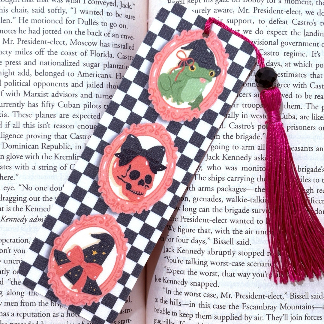Witchy Frog Bookmark