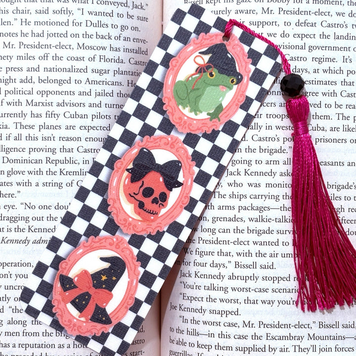 Witchy Frog Bookmark