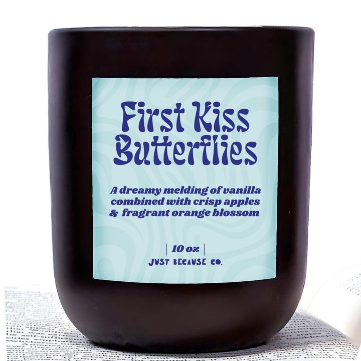 First Kiss Butterflies - Vanilla Apple Orange Blossom Soy Candle