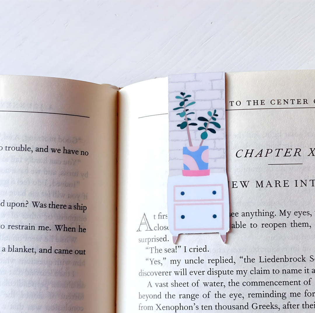Botanical Whispers – House Plant Lovers Magnetic Bookmark Set