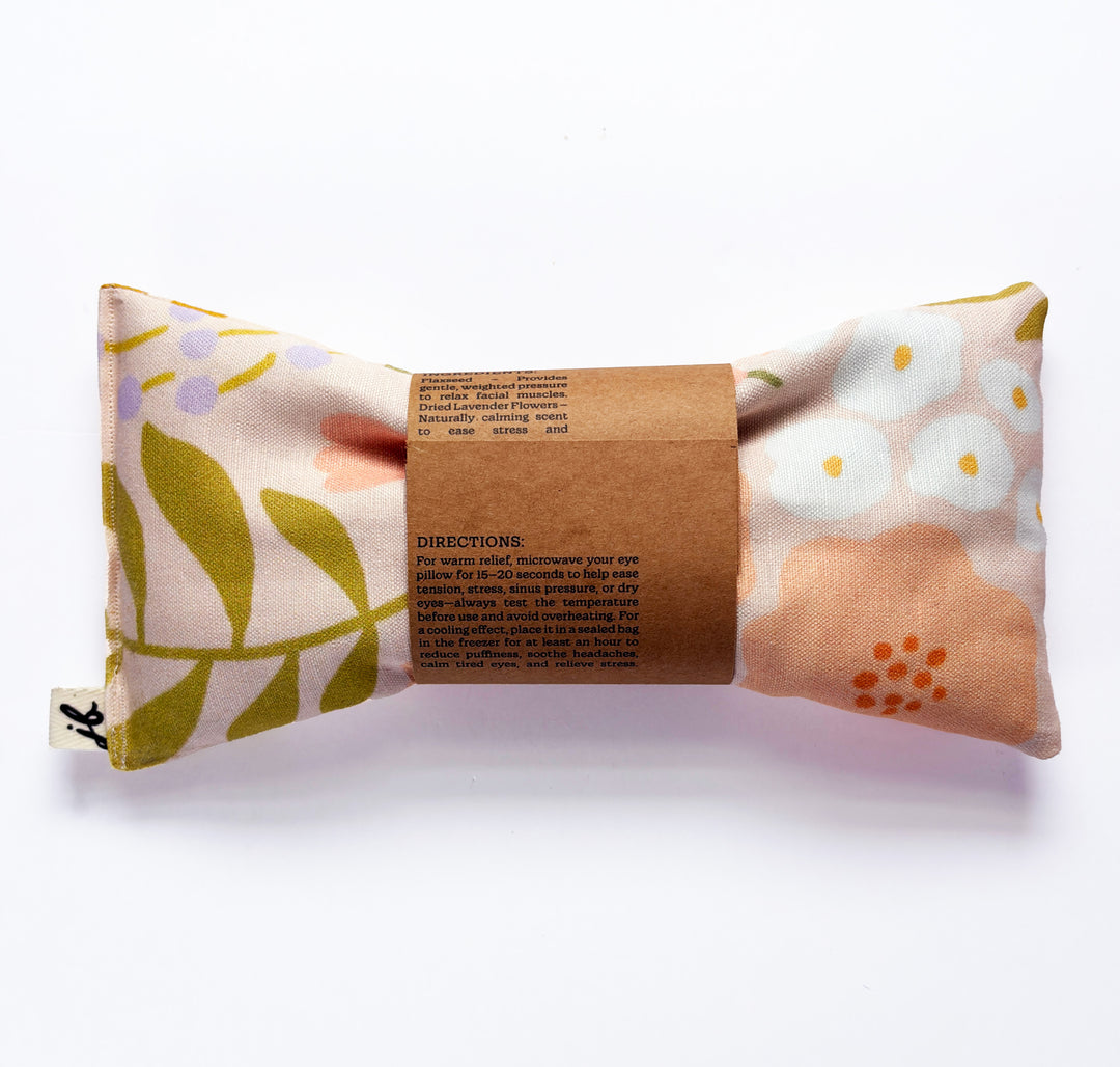 Lavender Flaxseed Eye Pillow – Apricot Bloom
