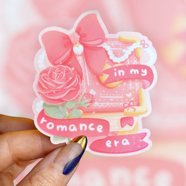 "In My Romance Era" – Cute Aesthetic Sticker